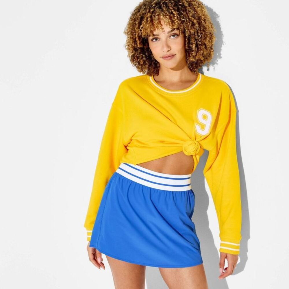 Women's Woven Skort - JoyLab Mid Blue S